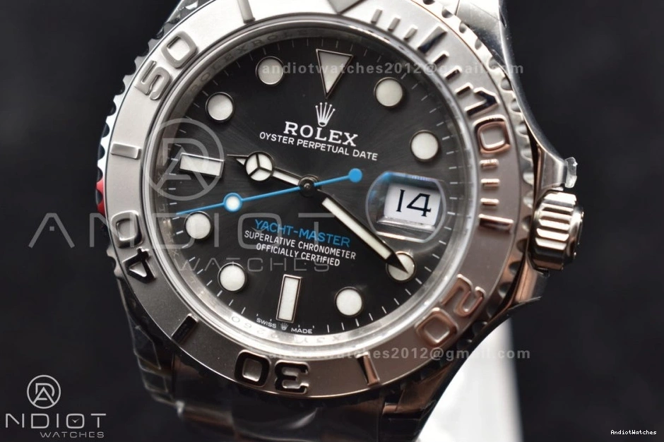 1264 Yacht-Master 126622 VSF 1:1 Dial Sustainable VS SS Bracelet Gray Best Edition on Steel 904L 0805